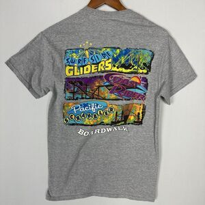 Knotts Berry Farm Boardwalk‎ Shirt Mens S Surfside Gliders Coast Rider Scrambler